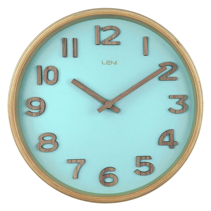 Leni Tilia Wooden Timepiece Wall Clock 25.5cm