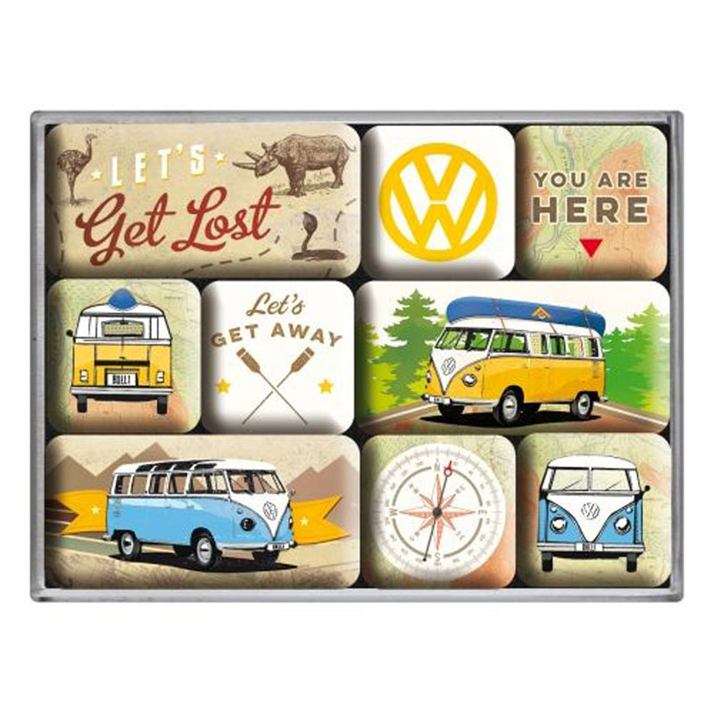 Nostalgic-Art 9-Piece Magnet Set