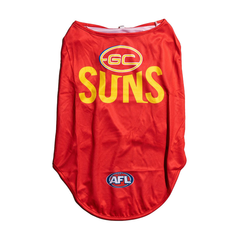 AFL Gold Coast Suns Pet Jersey