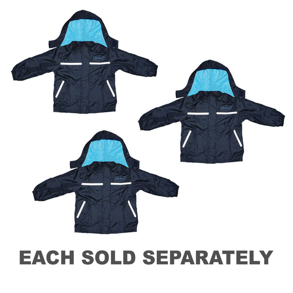 Silly Billyz Waterproof Jacket (Aqua/Navy)