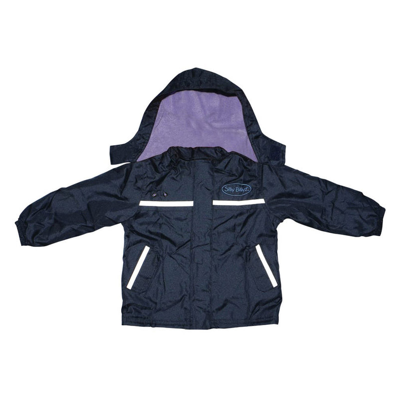 Silly Billyz Waterproof Jacket (Lilac/Navy)