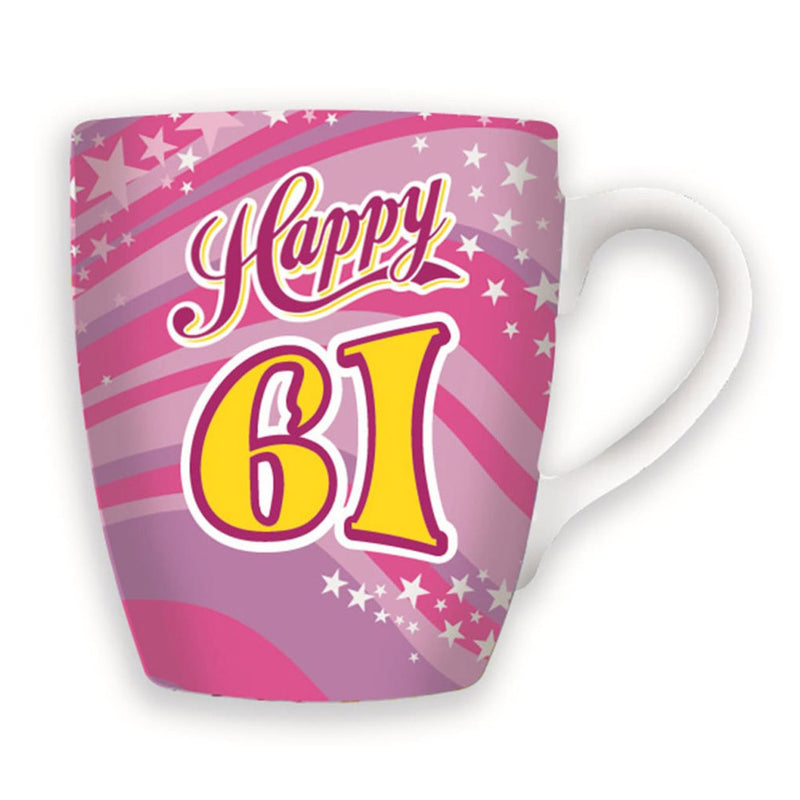 Birthday Happy 60s Celebration Mug