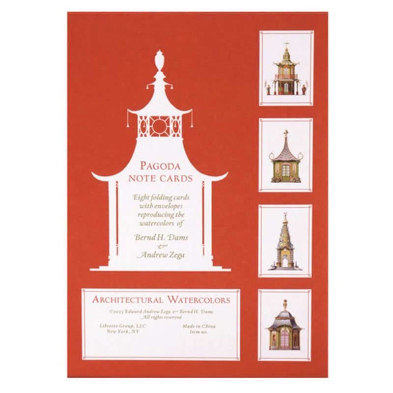 AW Pagodas Folio Note Card