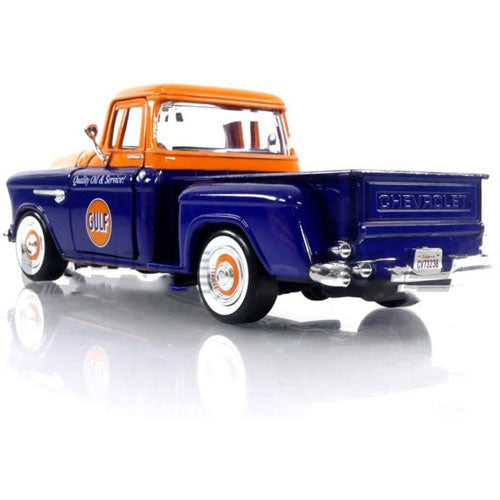 1955 Chevy 5100 Stepside Gulf Livery 1:24 Scale