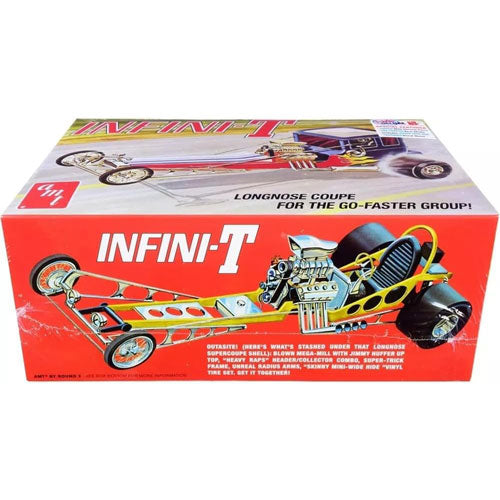 Infini-T Custom Dragster Plastic Kit 1:25 Scale