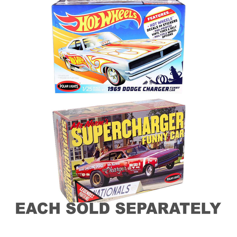 1969 Dodge Charger Funny Car 1:25 Model Kit