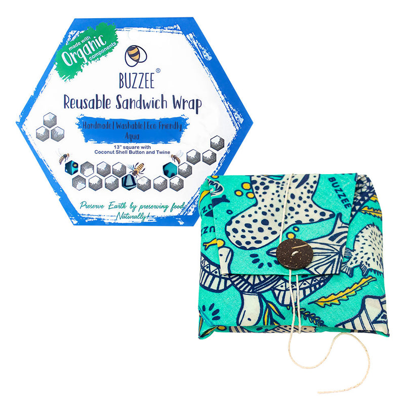 Buzzee Organic Beeswax Sandwich Wrap