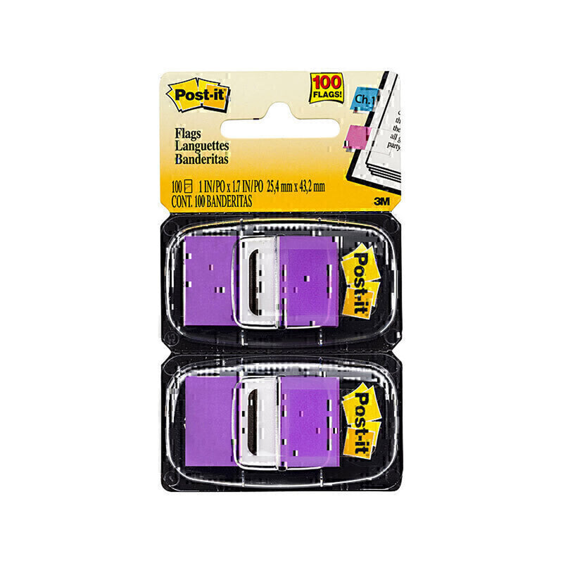 Post-it 2-pack 25x43mm vlaggen (doos van 6)