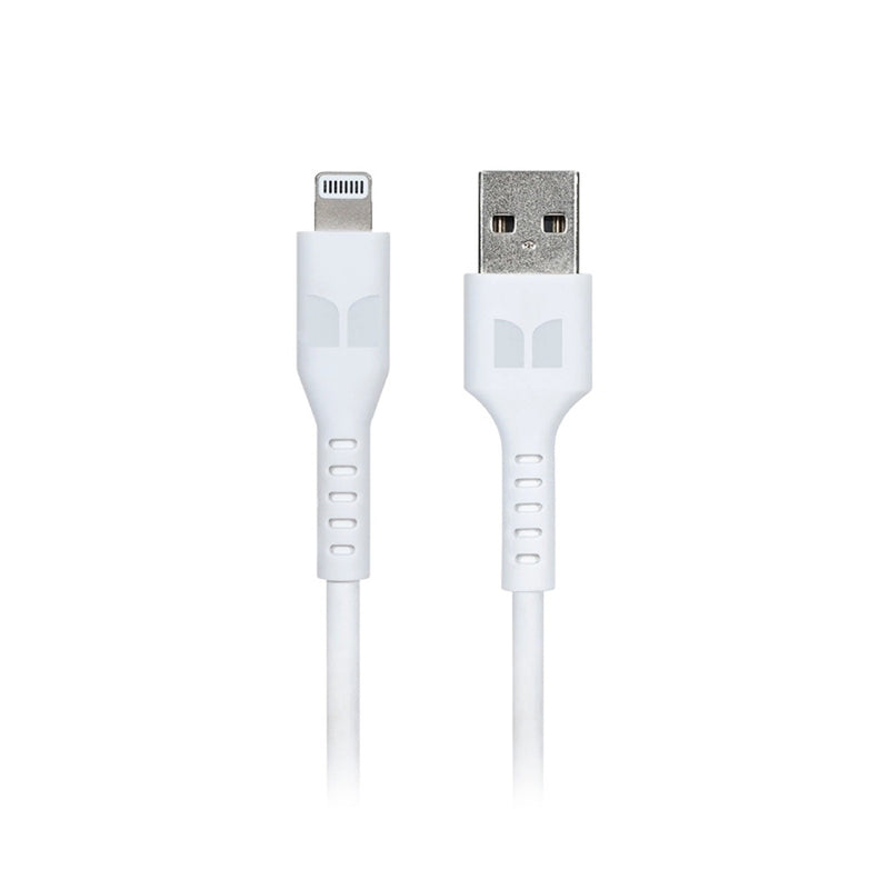 Monster Lightning naar USB-A Cable 2m (wit)