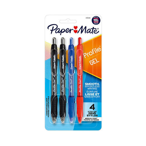 PM Profile Retractable Gel Pen 0.7mm 2pk (Box of 6)