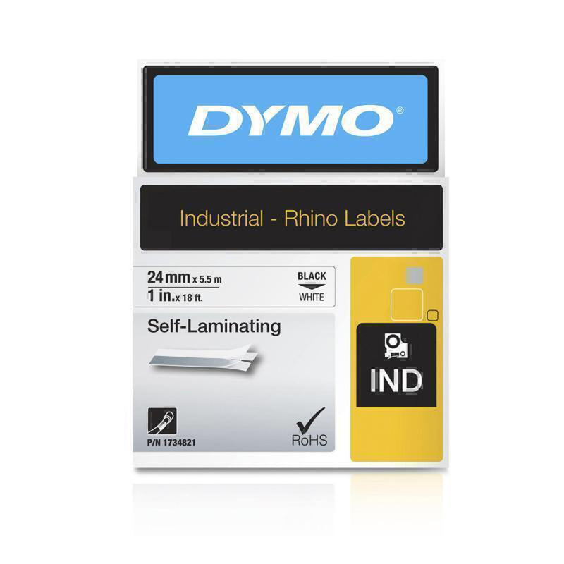 Dymo Industrial Rhino Labels 24 mm (wit)