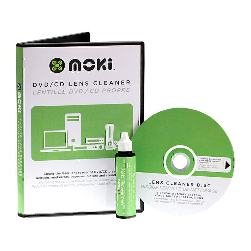 Moki DVD/CD Lens Cleaner