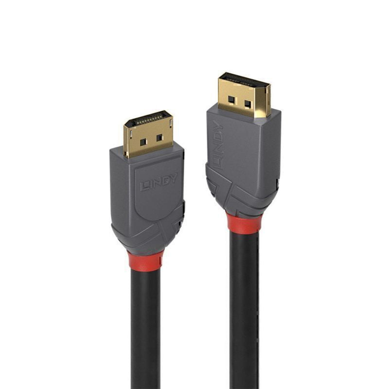 Lindy DisplayPort 1.4 Cable Anthra -lijn