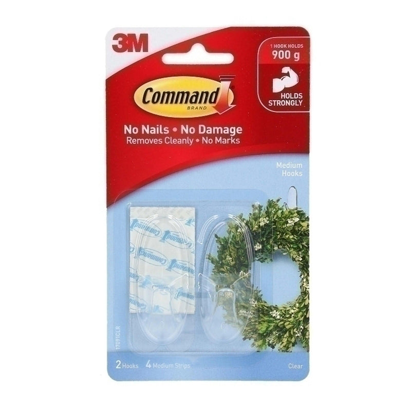 Commande Clear Hooks 2pk (boîte de 6)