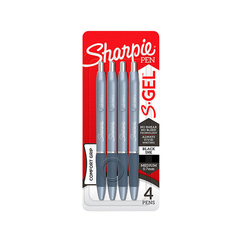 Sharpie Black Ink S-gelpen (doos van 6)