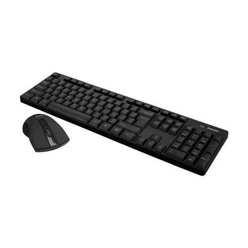 Philips SPT6501 Ergonomic Wireless Keyboard and Mouse Combo