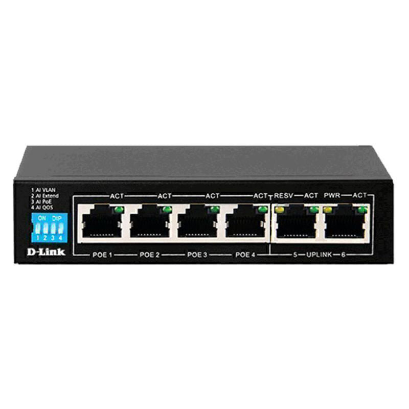 D-Link PoE Switch w/ Long Reach Port