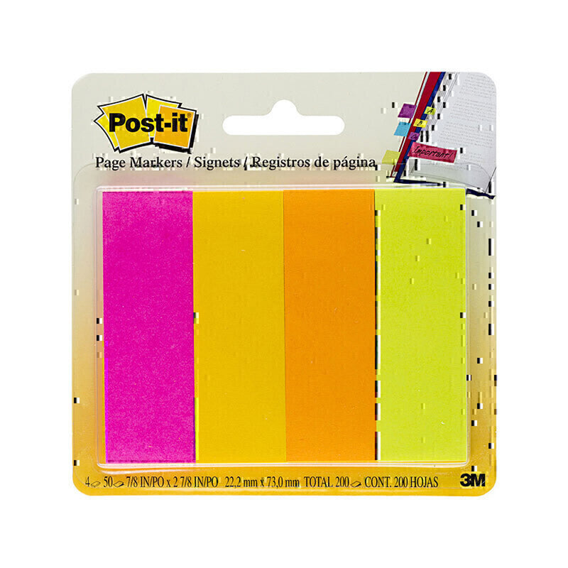 Post-it paginamarkers (23x73mm)