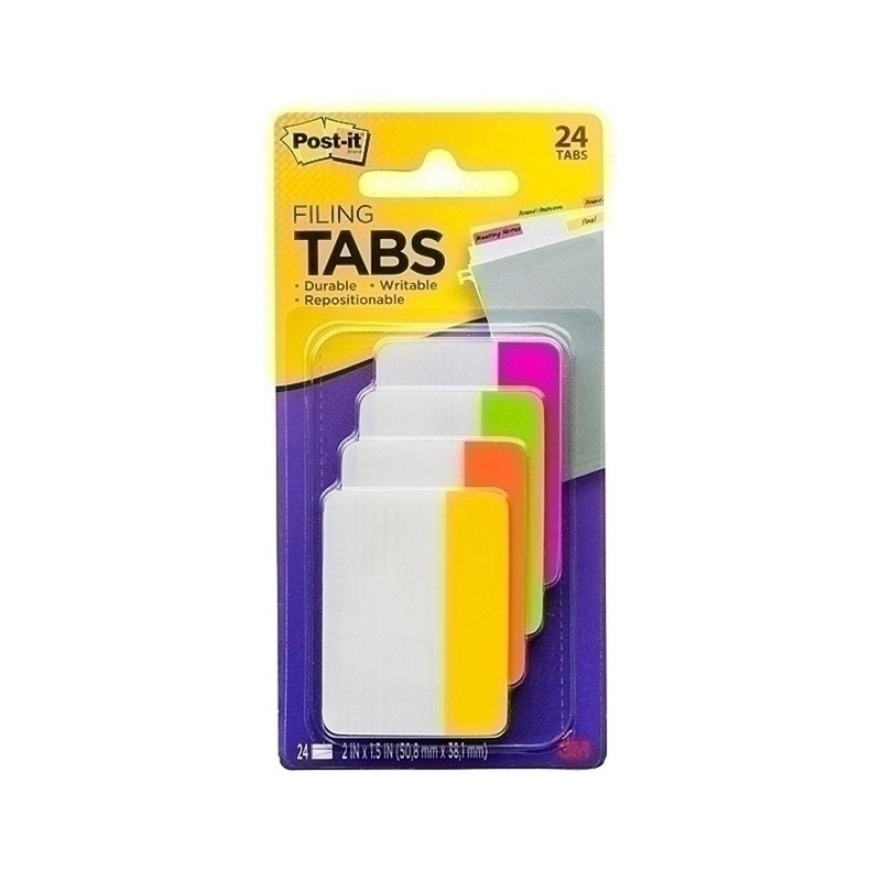 Tabs de classement post-it 50x38mm 24pk (boîte de 6)