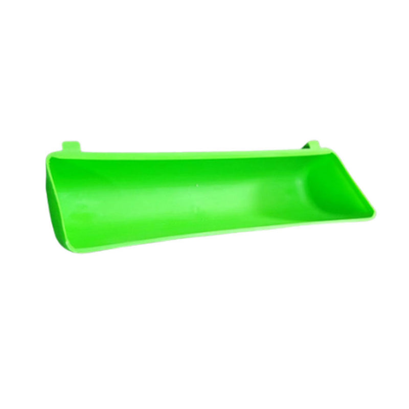 Green Plastic Chicken Feed Trough