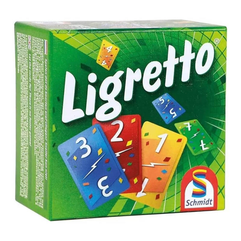 Ligetto gekleurde kaartspelset