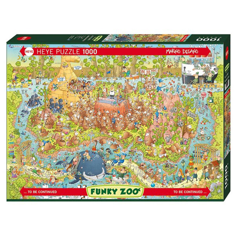 Heye Funky Zoo Jigsaw Puzzle 1000 pcs