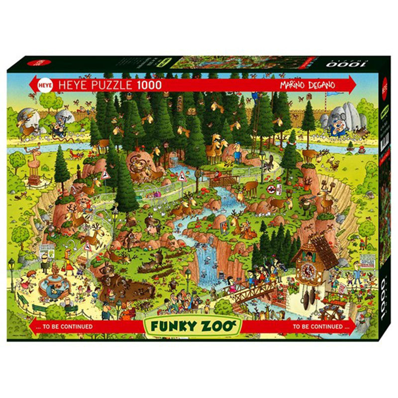 Heye Funky Zoo Jigsaw Puzzle 1000 pcs