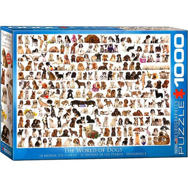 Eurographics World of Dogs Jigsaw Puzzle 1000pcs