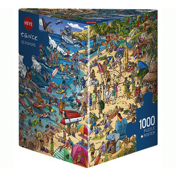 Heye Tanck Seashore Triangular Puzzle 1000pcs