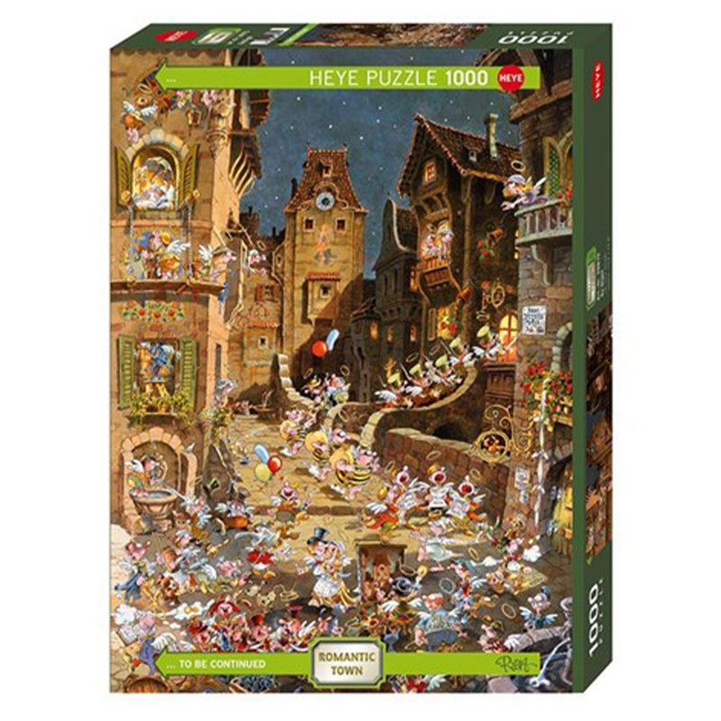 Heye Romantic Town By Night Jigsaw Puzzle 1000pcs