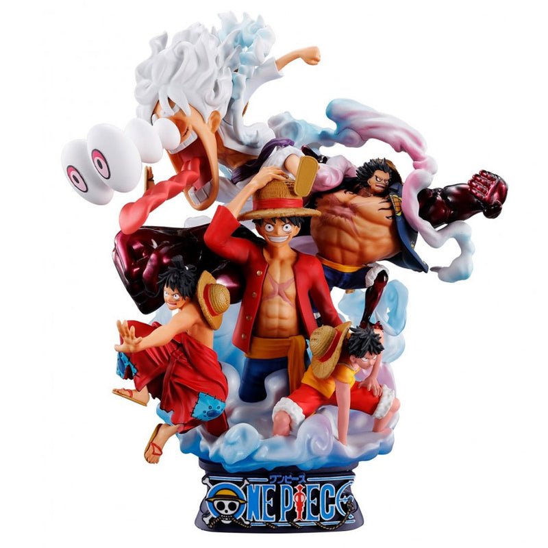 Megahouse Petitrama One Piece Luffy DX Logbox Figure