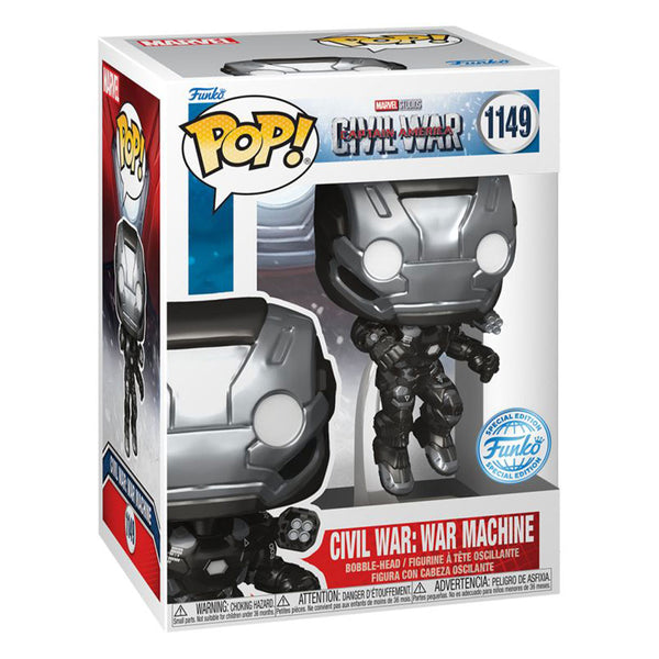 Captain America 3 Machine US Exclsv Build-A-Scene Pop! Vinyl