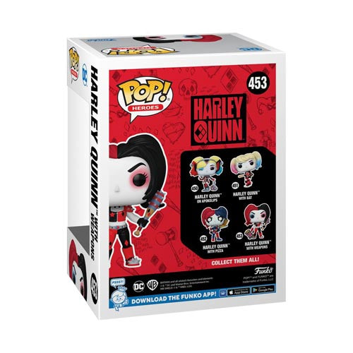 DC Comics Harley Quinn with Weapons Pop! Vinyl