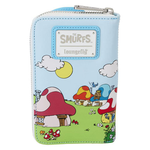 Smurfette Cosplay Zip Around Wallet