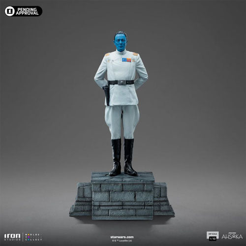 Star Wars: Ahsoka Grand Admiral Thrawn 1:10 Statue