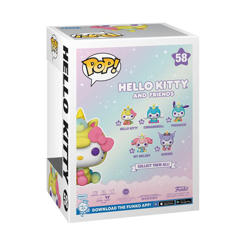 Hello Kitty Unicorn US Ex. Diamond Glitter Pop! Vinyl