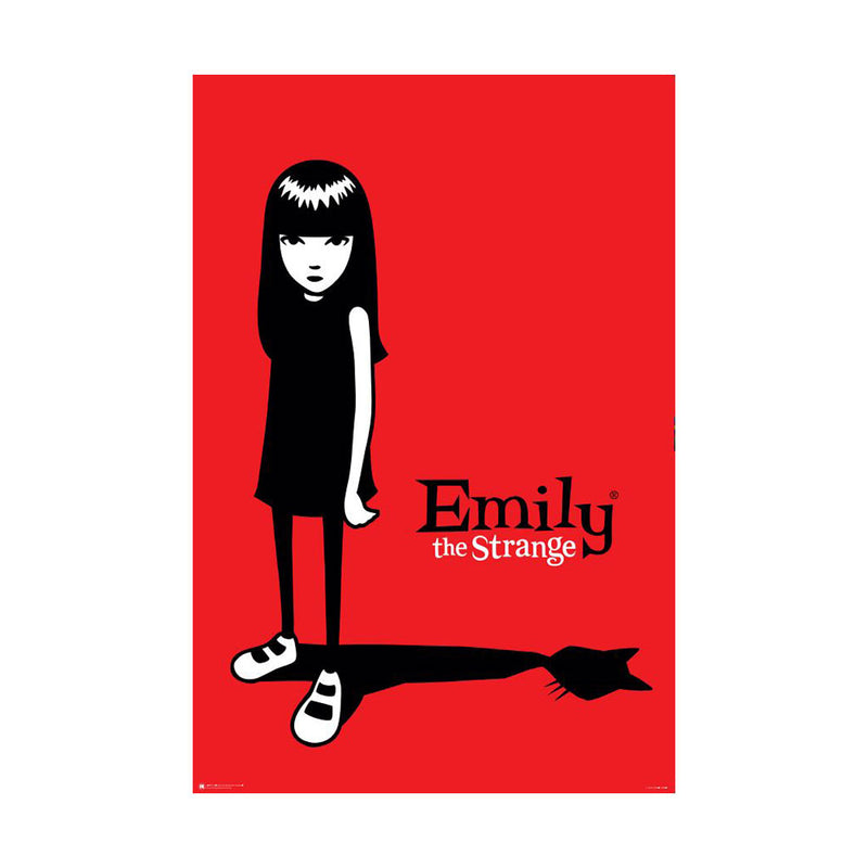 Emily de vreemde poster (61x91,5 cm)