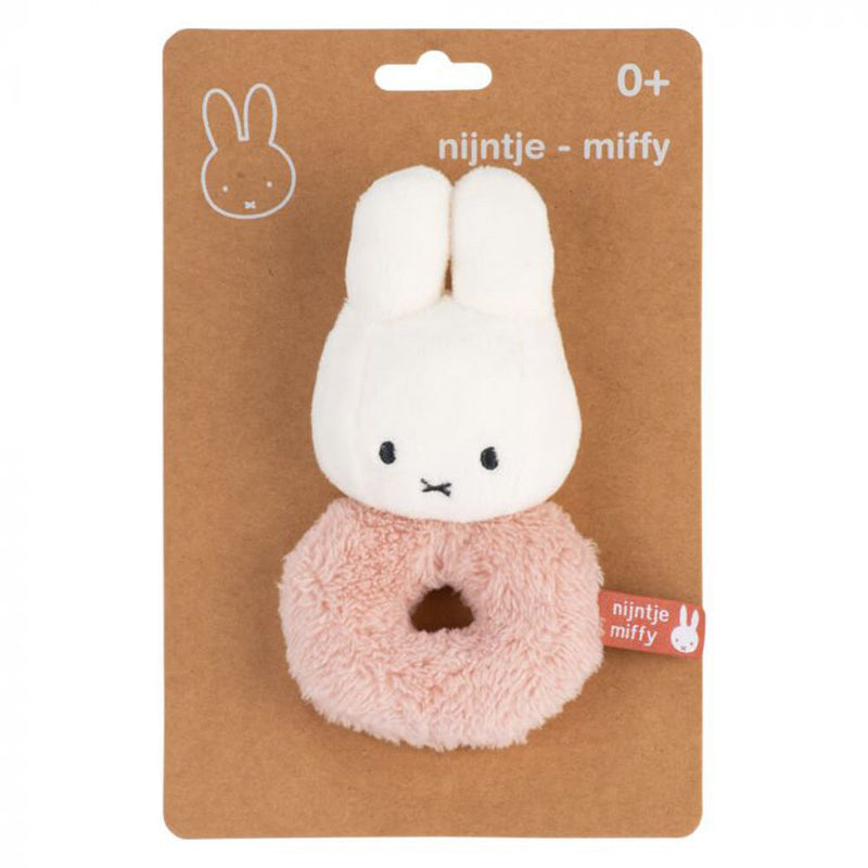 Miffy Fluffy Ring Rattle