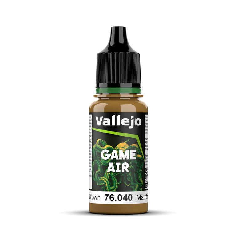 Vallejo Game Air Acryl Paint 18ml (Brown)