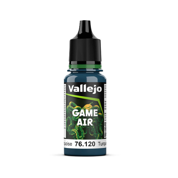 Vallejo Game Air Acrylic Paint 18mL (Abyss Turquoise)