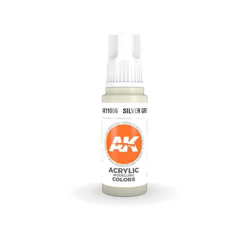 AK Interactive 3gen Grey Grey Acrylique Paint 17ml