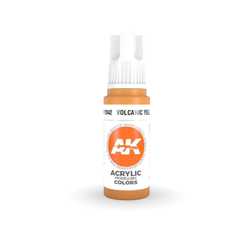 AK Interactive 3Gen Geel Acryl -verf 17 ml