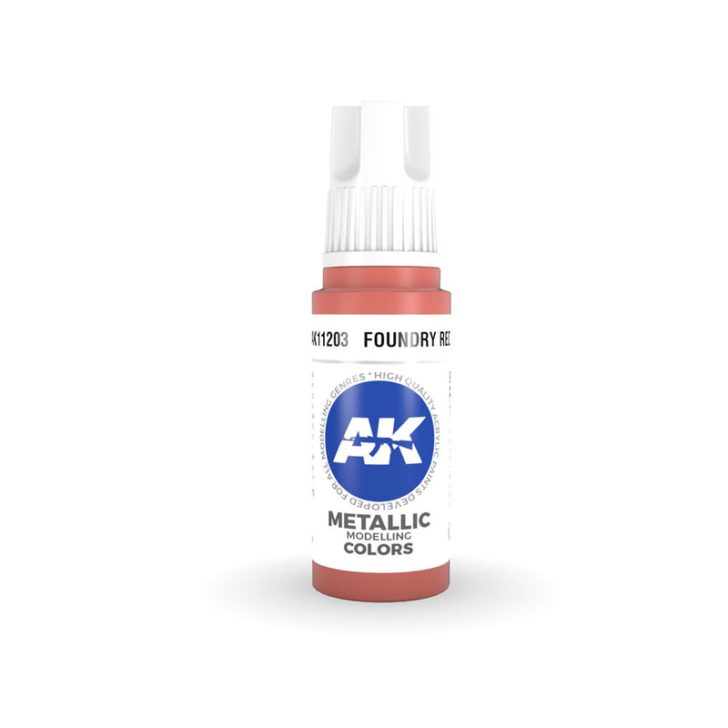 AK interactieve 3gen rode acrylverf 17 ml