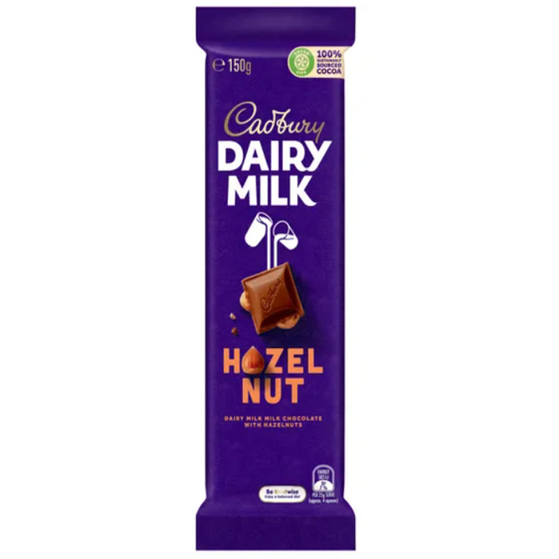 Cadbury Hazelnut Block Chocolates 150g