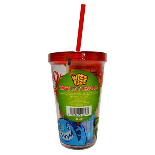 Wizz Fizz Christmas Tumbler & Straw 130g