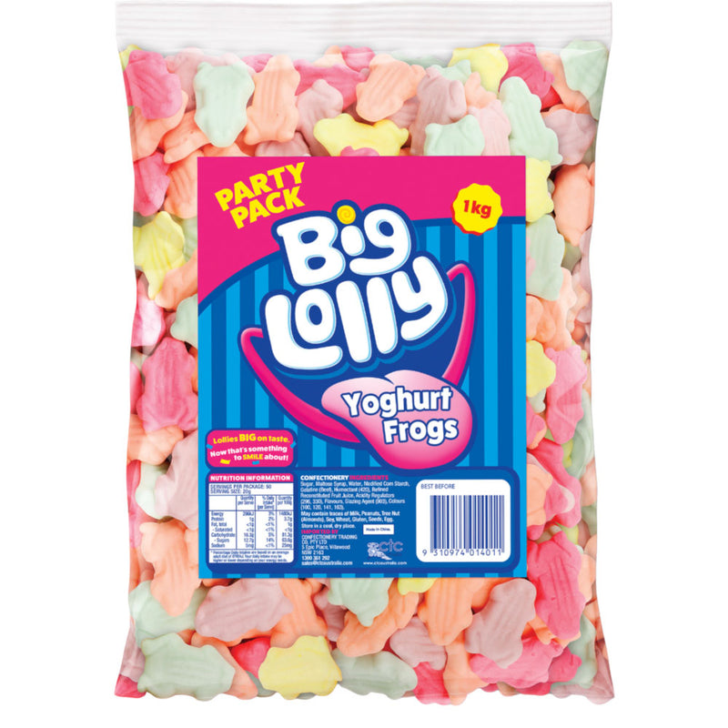 Big Lolly Yogurt Frogs 1kg