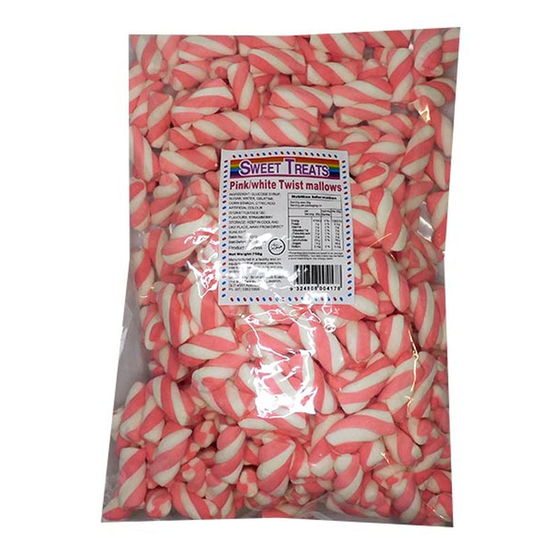 Twistes de guimauve Sweet Treats 750G