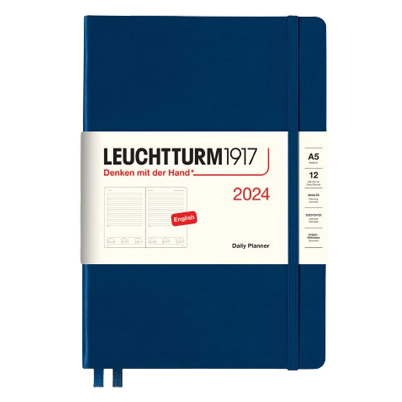 LEUCHTURM 2024 Planificateur quotidien A5