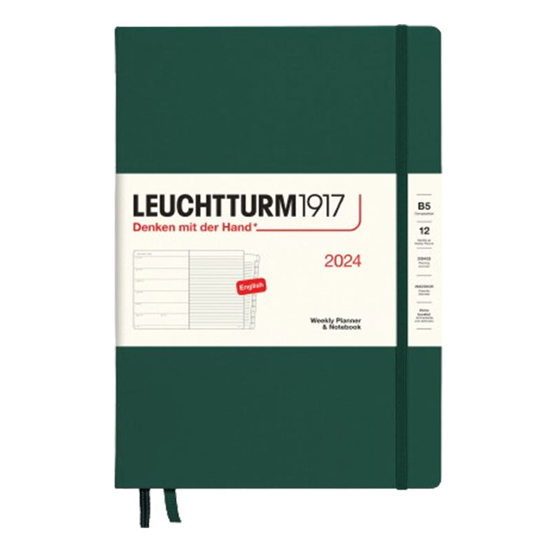 2024 B5 wekelijkse planner & notebookcompo met boekje