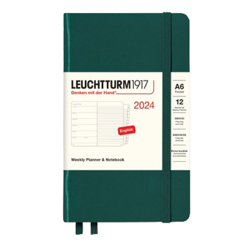 2024 A6 Week Pocket Planner & Notebook met boekje